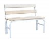 Скамья со спинкой 1000х350х850 мм Скамья со спинкой 1000х350х850 мм