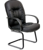 Конференц-кресло CH 416 V черное (экокожа, металл черный)