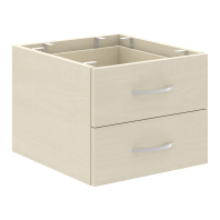 Тумба подвесная с 2 ящ СРС-2V.1 серии «Imago Plus» Тумба подвесная с 2 ящ СРС-2V.1 серии «Imago Plus»