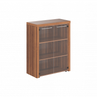 Шкаф со стеклянными дверьми и топом ZMC 85.2 для кабинета руководителя "ZENN"