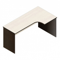 Стол эргономичный Р.РС-16 серии «Референт» (венге/дуб, правый, 1590 х 860(550) х 750 мм)