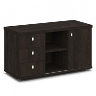 Тумба приставная «Греденция» (раздвижная дверь) V-491 для кабинета руководителя «Vasanta»