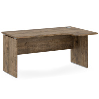 Стол письменный эргономичный V-46 серии «Vasanta» (Дуб Самдал, правый, 1600/524 х 1000/730 х 750 мм)