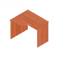 Стол эргономичный Р.РС-10 серии «Референт» (Вишня оксфорд, левый, 1000 х 860(550) х 750 мм)