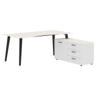 Стол руководителя с тумбой JCT 1818 (L/R) серии «JAY» Стол руководителя с тумбой JCT 1818 (L/R) серии «JAY»