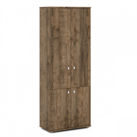 Шкаф V-602 широкий высокий, закрытый, 4 двери для кабинета руководителя «Vasanta»