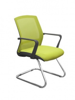 Кресло для посетителя Кембридж CH-502 н/п хром