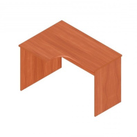 Стол эргономичный Р.РС-12 серии «Референт» (Вишня оксфорд, левый, 1190 х 860(550) х 750 мм)