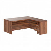 Стол руководителя угловой ZCT 1819H.A (L/R) для кабинета руководителя "ZENN"