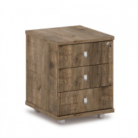 Тумба подкатная V-93 с центр. замком и системой метабоксов Hettich для кабинета руководителя «Vasant