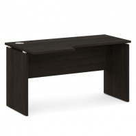 Стол письменный эргономичный V-34 серии «Vasanta» (Дуб кентербери, левый, 1400/524 x 780/600 x 750 мм)