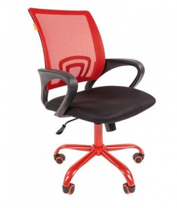 Красные офисные кресла