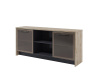 Тумба с нишей и 2 дверьми T-13-07 для кабинета руководителя «Торстон»