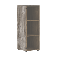 Шкаф колонка со стеклянной дверью  MMC 42.2 для кабинета руководителя «Morris Trend»