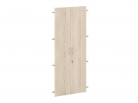 Двери ДСП для шкафа 5 секций с замком серии «Альфа» Двери ДСП для шкафа 5 секций с замком серии «Альфа»