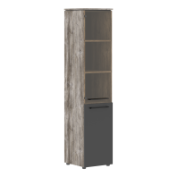 Шкаф колонка комбинированая  MHC 42.2 для кабинета руководителя «Morris Trend»