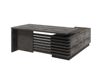 Стол руководителя на ЛДСП опорах с опорной тумбой левый Z-218л.1000 для кабинета руководителя «Vest Стол руководителя на ЛДСП опорах с опорной тумбой левый Z-218л.1000 для кабинета руководителя «Vest