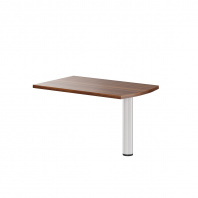 Брифинг-приставка на металлической опоре В 302.1 для кабинета руководителя «Born»