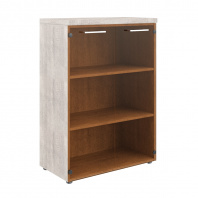 Шкаф средний со стеклянными дверьми и топом TMC 85.2 серии «Torr Z»