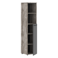 Шкаф колонка с глухой средней дверью  MHC 42.6 для кабинета руководителя «Morris Trend»