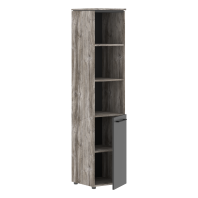 Шкаф колонка с глухой малой дверью  MHC 42.5 для кабинета руководителя «Morris Trend»