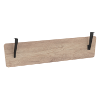 Фронтальная панель JDST 1530 серии «JAY» (Дуб каньон/антрацит, 1500х18х300 мм)