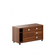 Тумба мобильная с дверью купе В 202.1А для кабинета руководителя «Born»