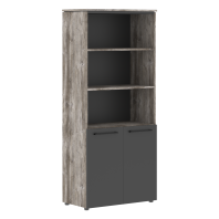 Шкаф с 1 комплектом глухих малых дверей  MHC 85.5 для кабинета руководителя «Morris Trend»