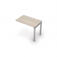 Приставка к столу на металлокаркасе 60х30 6МПр.601 серии «Avance» (шамони светлый/алюминий, 1000 x 600 x 750 мм) Приставка к столу на металлокаркасе 60х30 6МПр.601 серии «Avance» (шамони светлый/алюминий, 1000 x 600 x 750 мм)