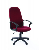 Кресло офисное CHAIRMAN 289 (Ткань стандарт 10-361 бордо)
