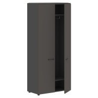 Гардероб JCW 85.1 серии «JAY» (орех мокко/антрацит, 856х432х1949 мм) Гардероб JCW 85.1 серии «JAY» (орех мокко/антрацит, 856х432х1949 мм)