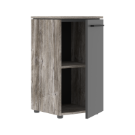 Шкаф колонка с глухой малой дверью  MLC 42.1 для кабинета руководителя «Morris Trend»